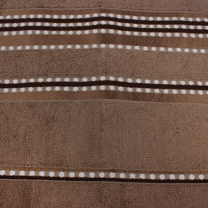 Полотенце махровое Fiesta Econik 70х130 см беж 400гр/м, бамбук