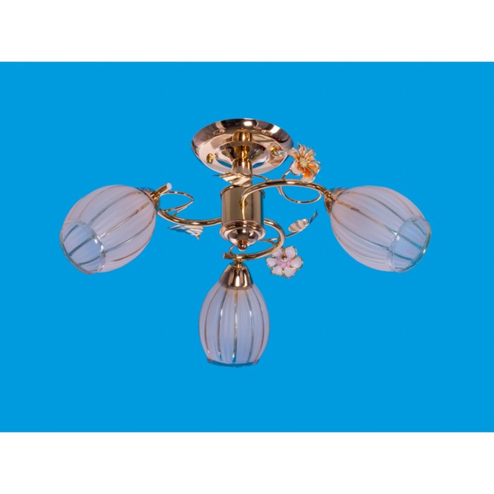 Люстра "Вега" 3 лампы, 60W, E27 размер: 55х5х5х27х0 (см)