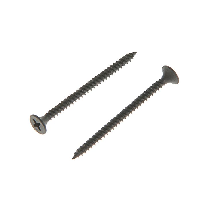 Саморезы по металлу OMAX, 3.5х51 мм, потайной, оксид, частый шаг, 15 кг