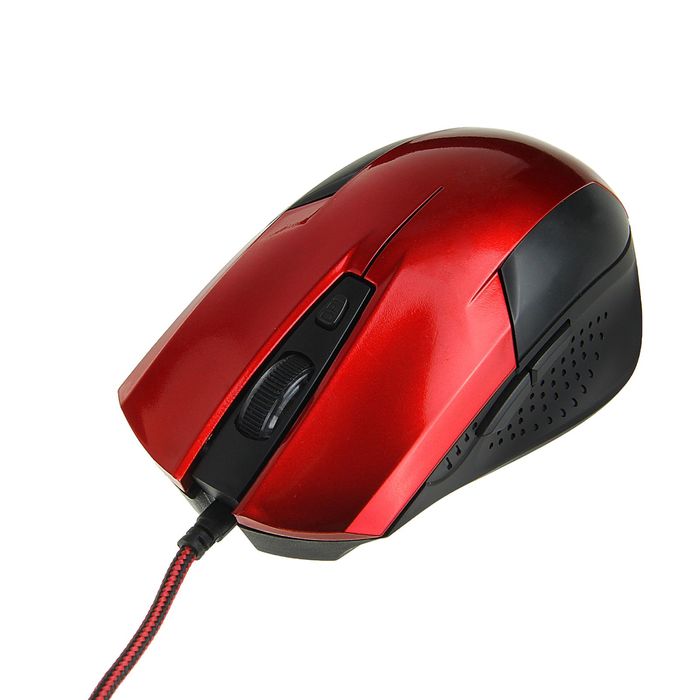 Мышь CBR CM-378, оптическая, проводная, игровая, 1200/1600/2400 dpi, 5 кнопок, USB