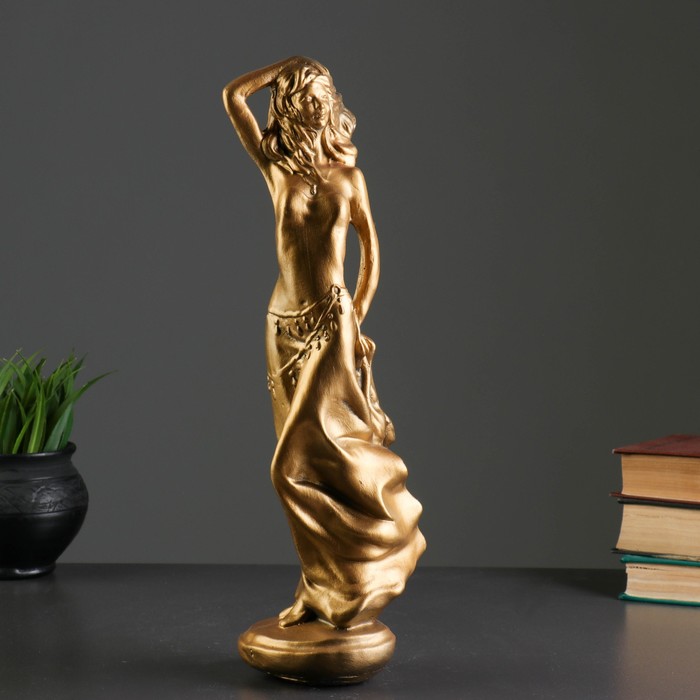 Фигура "Восточная красавица" бронза 13 × 10 × 40 см