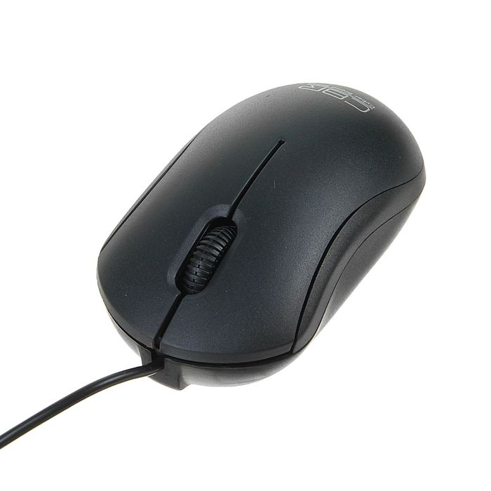Мышь CBR CM 112 Black, оптическая, проводная, 1200 dpi, USB