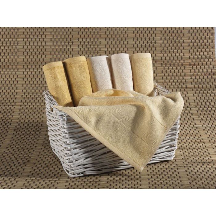 Набор полотенец RING, размер 30х50 см-6 шт., бамбук 420 г/м2 2723