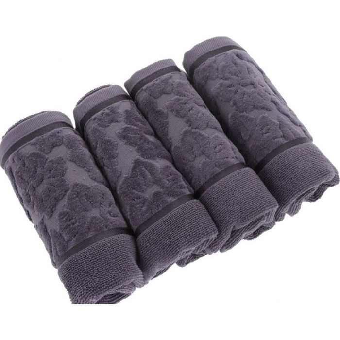 Набор полотенец JACQUELYN, размер 30х50 см-4 шт., цвет индиго 4975