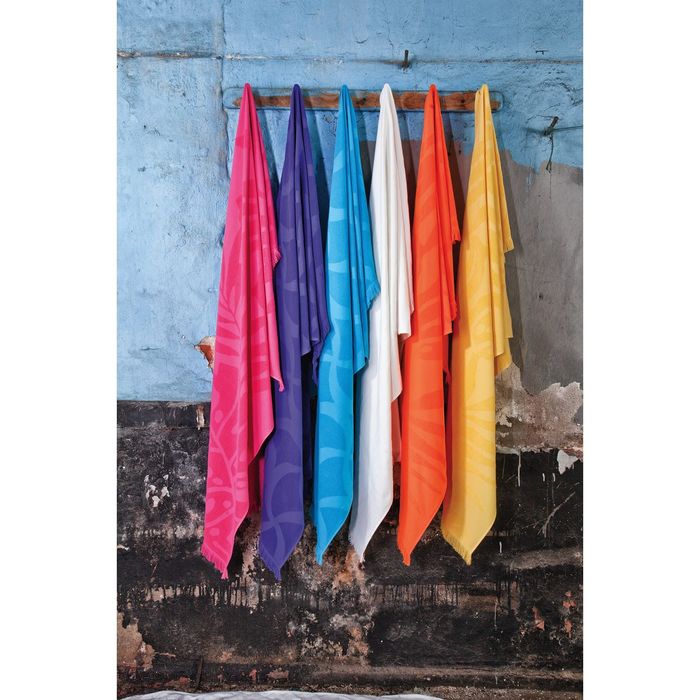 Полотенце NADIA, размер 70х140 см, цвет жёлтый 4996