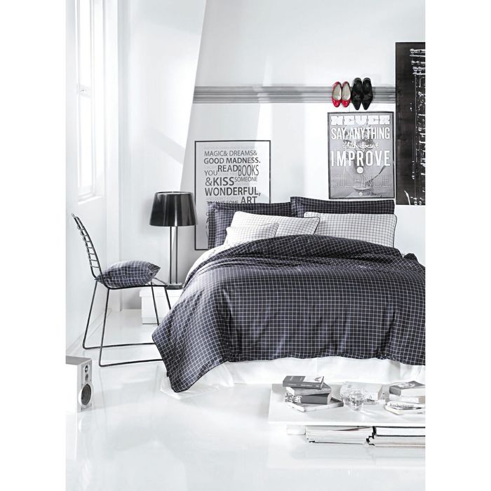 Постельное бельё COSMOPOLIT,, размер 160х220-2 шт., 260х270, 50х70-2шт., цвет крем-брюле, сатин 125 гр/м2