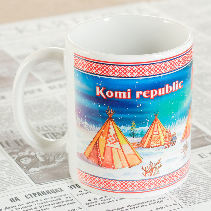 Кружка с сублимацией «Республика Коми»