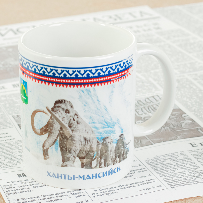 Кружка с сублимацией &quot;Ханты-Мансийск&quot;, 300 мл
