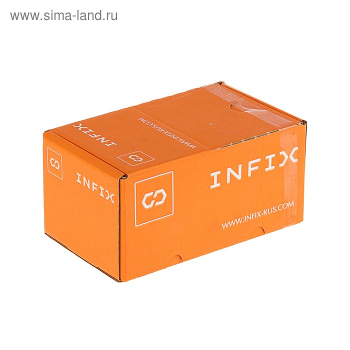 фото Саморез конструкционный infix, 6х100 мм, потай, torx30, жёлтый цинк