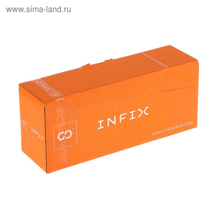 фото Саморез конструкционный infix, 6х200 мм, потай, torx30, жёлтый цинк