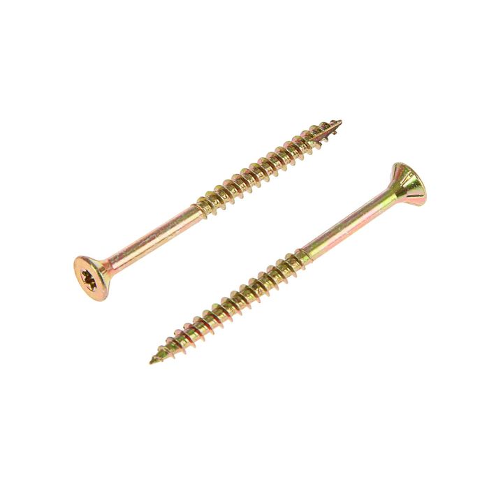 Саморез по дереву INFIX, 4.5х60 мм, потай, Torx20, жёлтый цинк 1843052