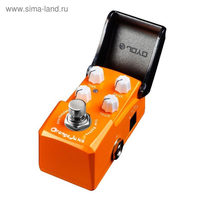 фото Педаль эффектов joyo jf-310 orange juice amp sim mini, симулятор усилителя orange