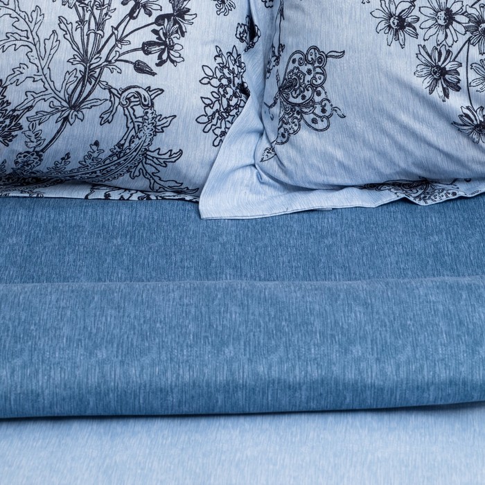 Постельное бельё "Этель" евро Зимний сад, размер 200х220 см, 220х240 см, 50х70 ± 3 см - 2 шт.