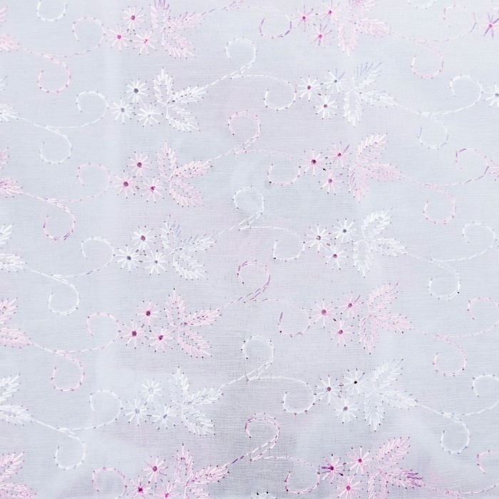 Крестильная рубашка с капюшоном, рост 68 см, цвет розовый 15012_М