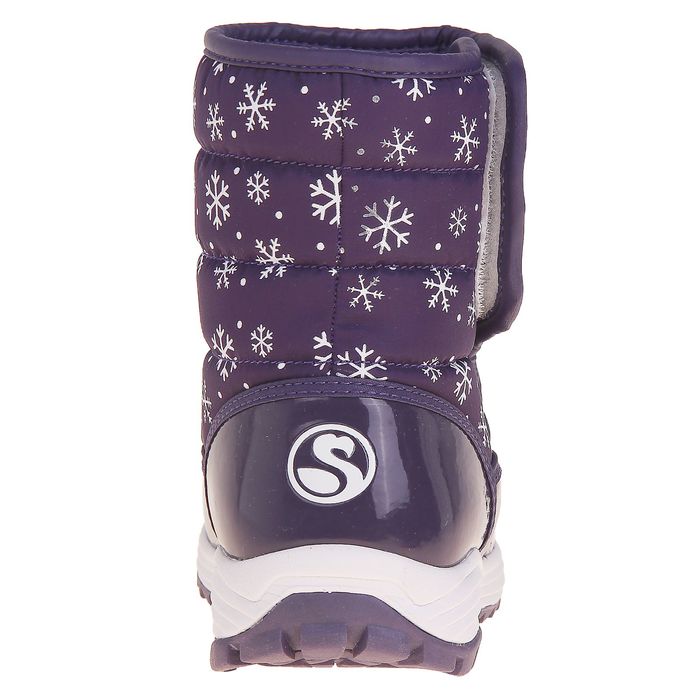 Дутики детские арт. W6NQ033 (12), цвет фиолетовый, размер 28