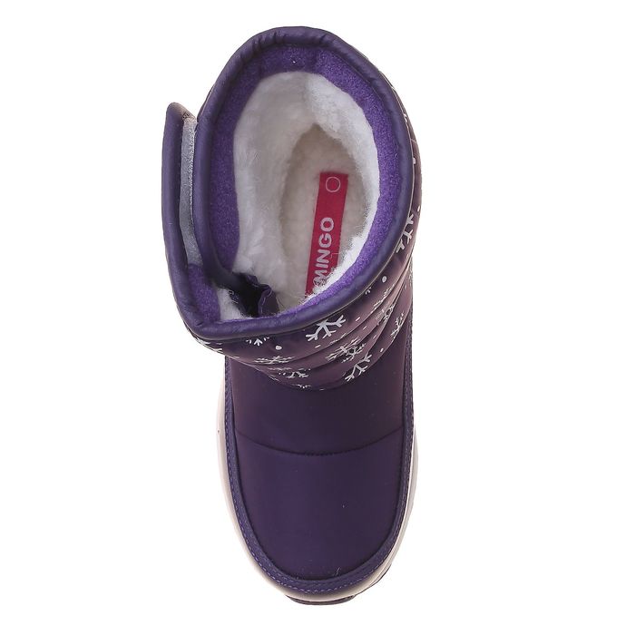 Дутики детские арт. W6NQ033 (12), цвет фиолетовый, размер 32