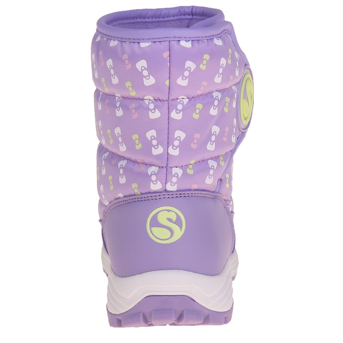 Дутики детские арт. W6NQ053 (12), цвет сиреневый, размер 31