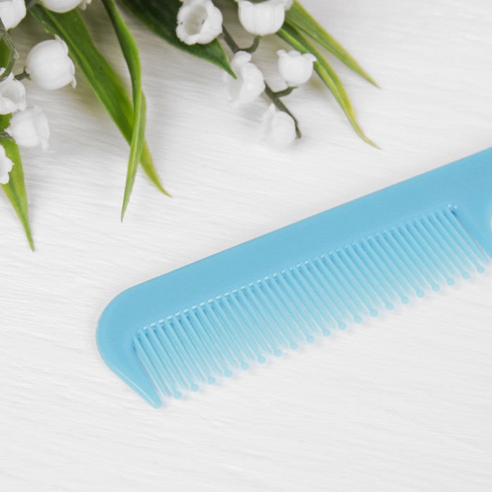 Расчёска с ручкой, цвета МИКС