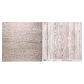 

Бумага для скрапбукинга «Белённые доски», 30.5 × 30.5 см, 180 г/м