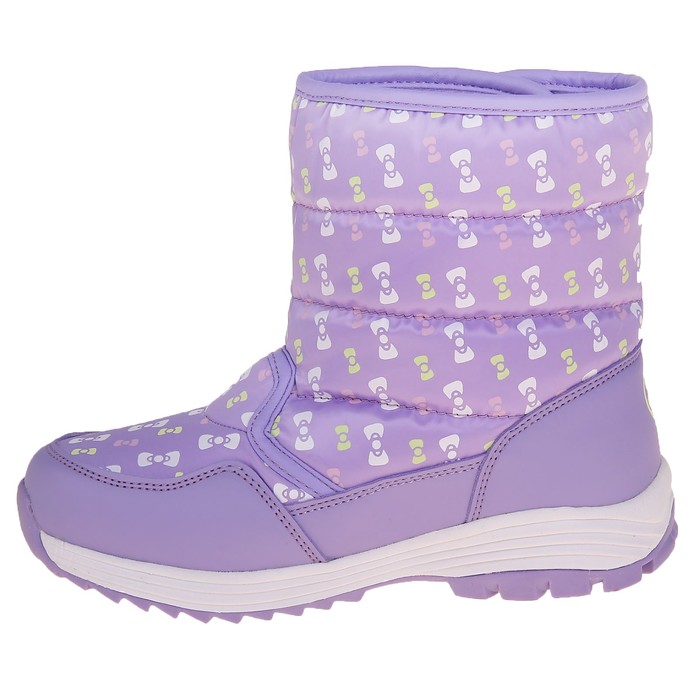 Дутики детские арт. W6NQ053 (12), цвет сиреневый, размер 29