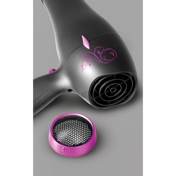 

Фен REDMOND RF-519, 2000 Вт, 3 температурных режима, 2 скорости, черный