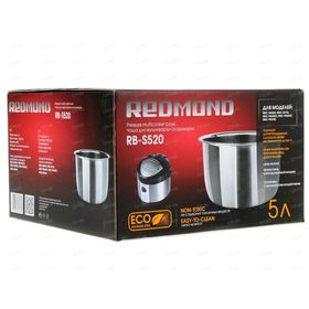 

Чаша для мультиварки Redmond RB-S520, 5 л, для RMC-M110, M4504, PM4506,PM4507,PM190,PM180