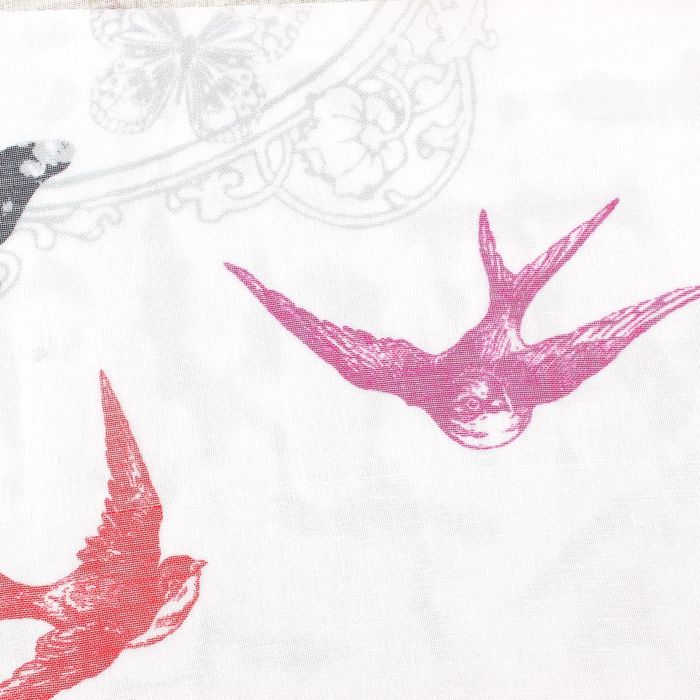 Тюль "Этель" Ласточки (с утяжелителем), ширина 145 см, высота 250 см