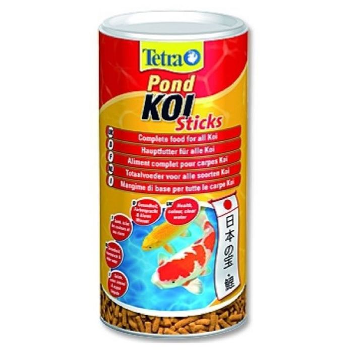 Корм Pond KoiSticks для прудовых рыб, гранулы для роста, 1 л
