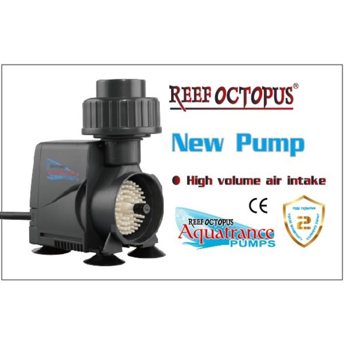 Помпа AQ-1000S Skimmer Pump с игольчатым ротором для флотаторов серии Aquatrance Skimmer pumps воздух 420л/ч, 8Вт,выход D25(3/4")