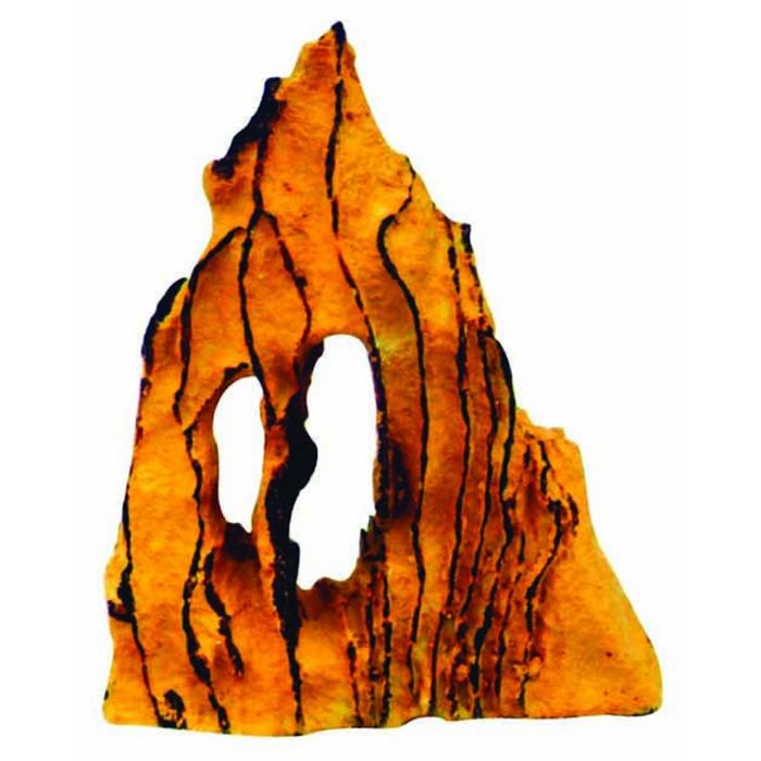 Декорация пластиковая "Радужный камень" 155х45х175мм