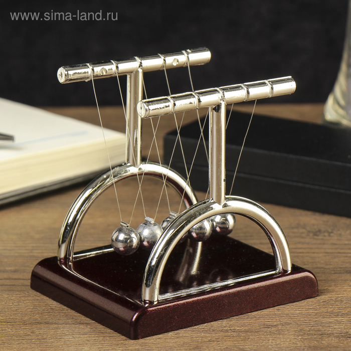 

Маятник "Шары техно" квадрат столбик 9 x 9 x 7,5 см