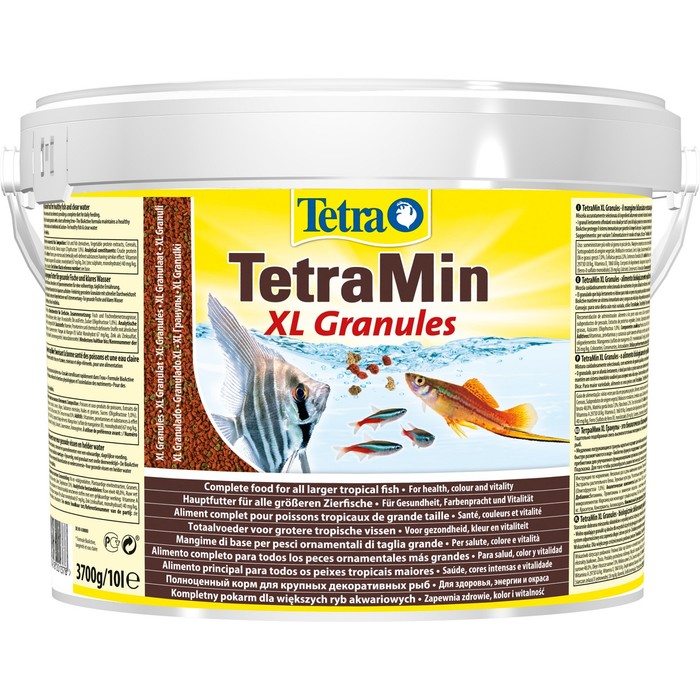 Корм для рыб TetraMin XL Granules 10л крупные гранулы