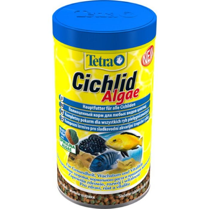 Корм для рыб Tetra Cichlid Algae 500мл