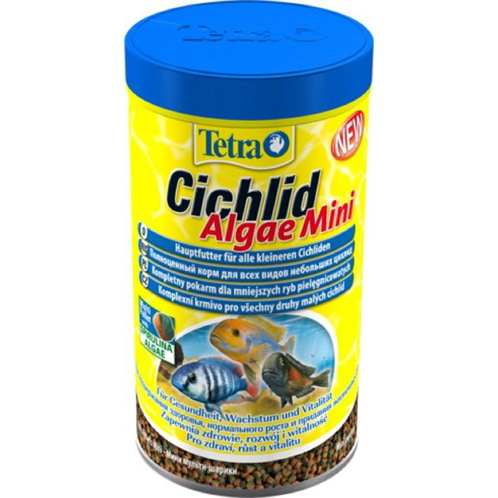 Корм для рыб Tetra Cichlid Algae Mini 500мл