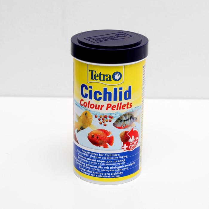 Корм для рыб Tetra Cichlid Colour 500мл