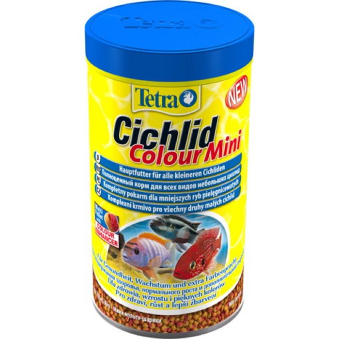 Корм для рыб Tetra Cichlid Colour Mini 500мл