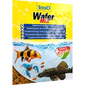 

Корм TetraWaferMix для рыб, таблетки, пакет, 15 г.