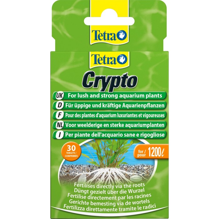 Удобрение для растений Crypto-Dunger 30таблеток на объем 1200л