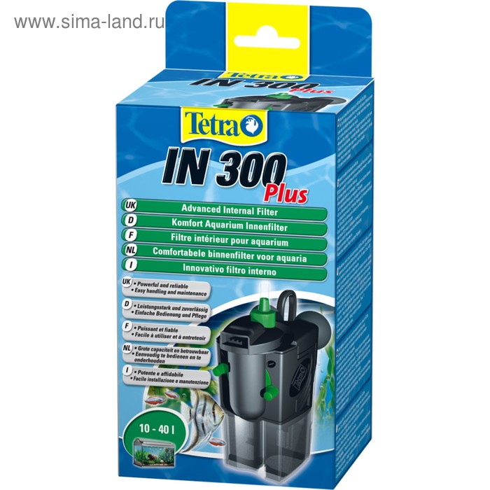 Фильтр внутренний IN 300  Tetratec®  150-300 л/ч на объем 10-40 л