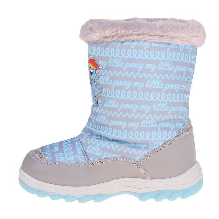 Дутики дошкольные арт. 6444B, цвет голубые, размер 29