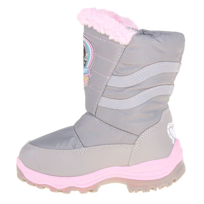 Дутики дошкольные арт. 6447A, цвет серые, размер 30