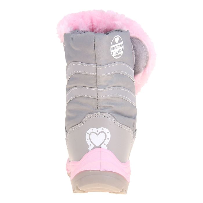 Дутики дошкольные арт. 6447A, цвет серые, размер 30