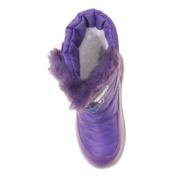 Дутики дошкольные арт. 6447C, цвет сиреневые, размер 28