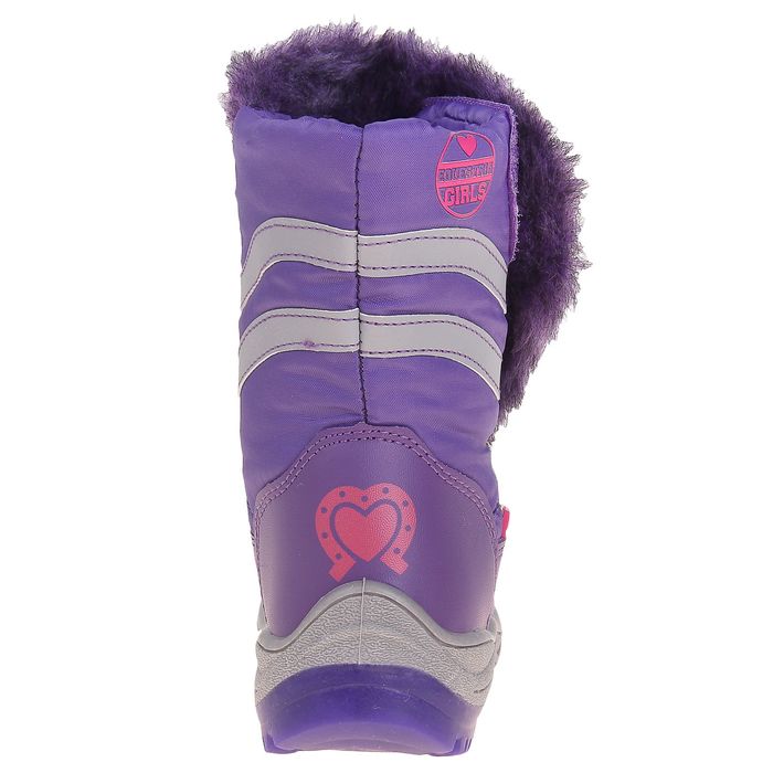 Дутики дошкольные арт. 6447C, цвет сиреневые, размер 31