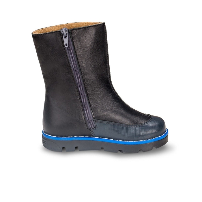 Сапоги детские "Антрацит", размер 29, цвет чёрный 22002