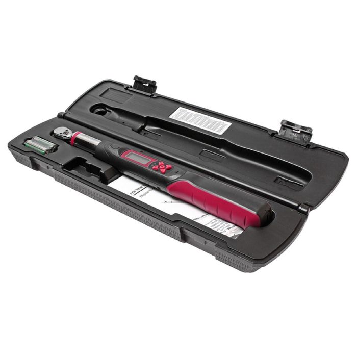 Ключ динамометрический JTC, JTC-4603, 1/4", 6-30 Nm, 390 мм, с цифровой индикацией