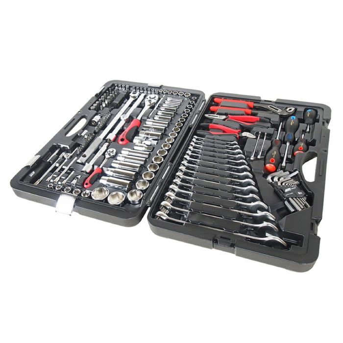 Набор инструментов JTC, JTC-H145C, 1/4" и 1/2", в кейсе, 145 предм.