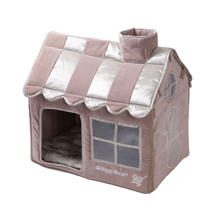 Вилла CAT LIFESTYLE для кошек, 52 х 36 х 49 см (S), цвет серо-коричневый