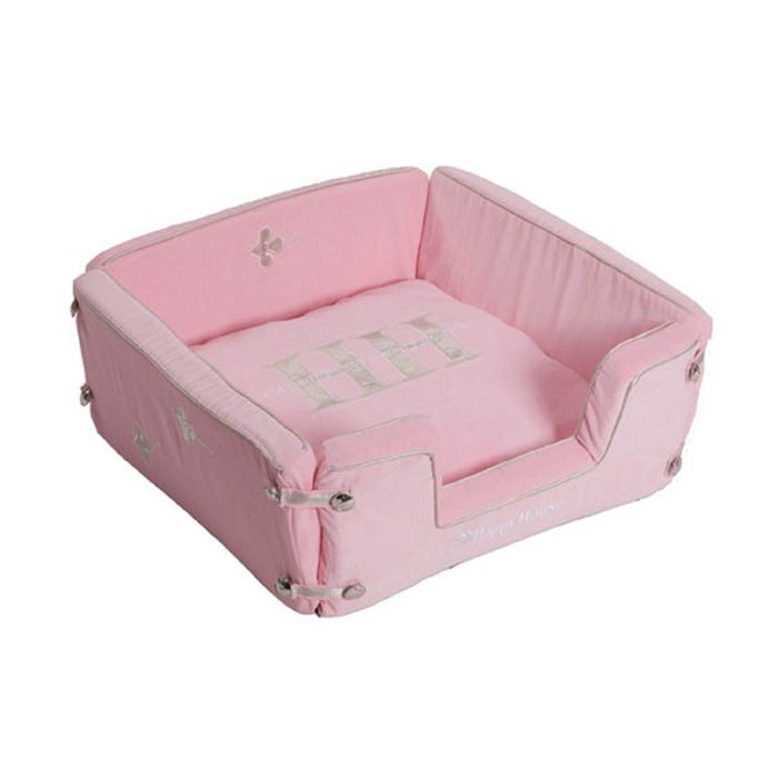 Корзина раскладная CAT LIFESTYLE для кошек, 48 х 48 х 18 см, цвет розовый