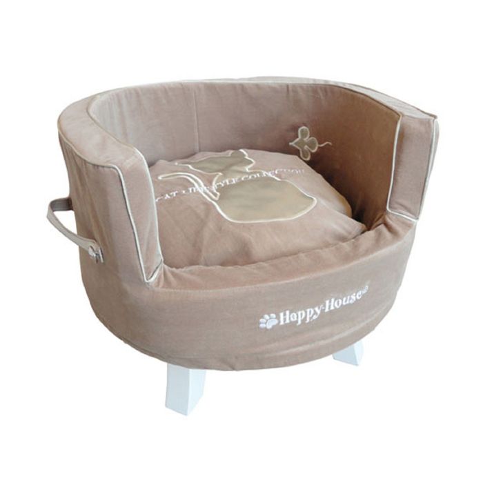 Софа CAT LIFESTYLE для кошек, 50 х 45 х 32 см, цвет серо-коричневый